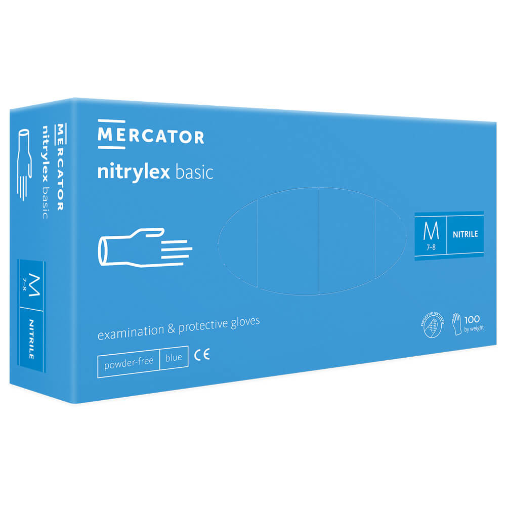 Rukavice jednokratne Nitril NITRYLEX BASIC vel. S